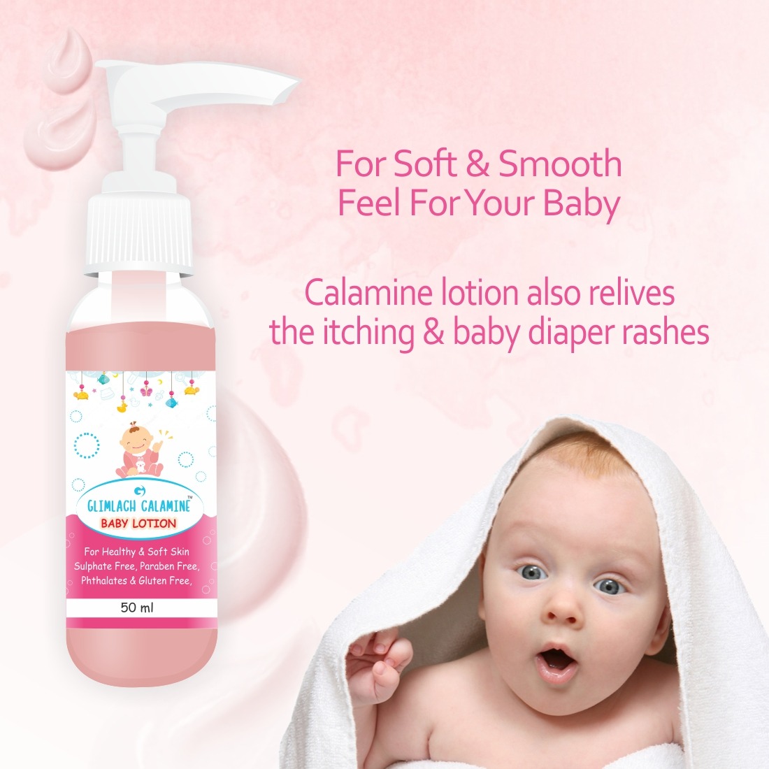 GLIMLACH CALAMINE BABY LOTION
